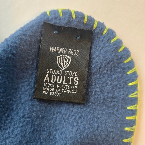 Vintage Warner Bros Taz The Tasmanian Devil Fleece Scarf - Picture 5 of 7